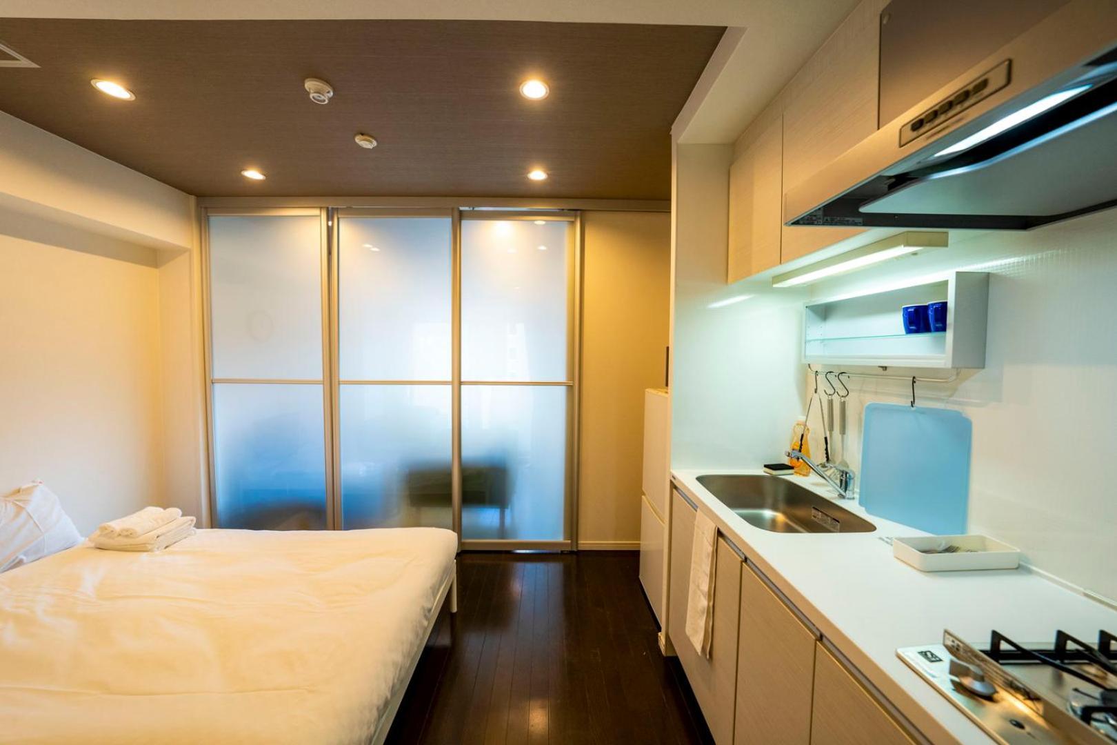 Sakimoto Residence Namba Minami Osaca Quarto foto